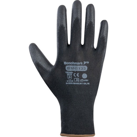 Benchmark BMG133 Multipurpose Polyester/PU Handling Gloves
