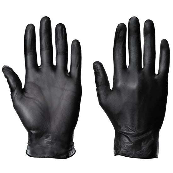 Supertouch Standard Black Nitrile Gloves