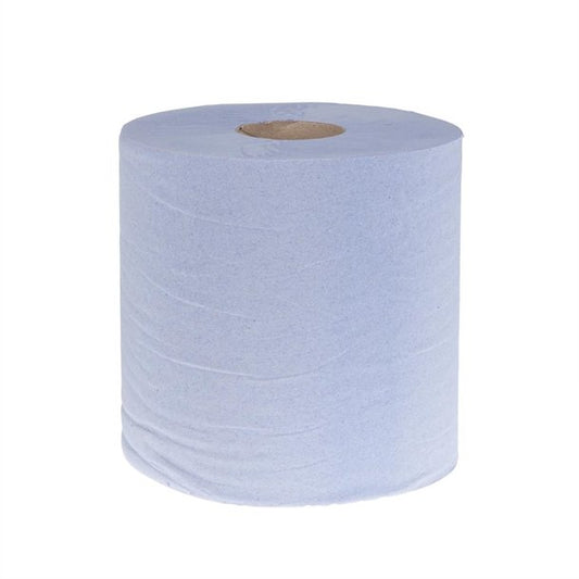 2 Ply Blue Economy Centrefeed Rolls (Pack of 6)