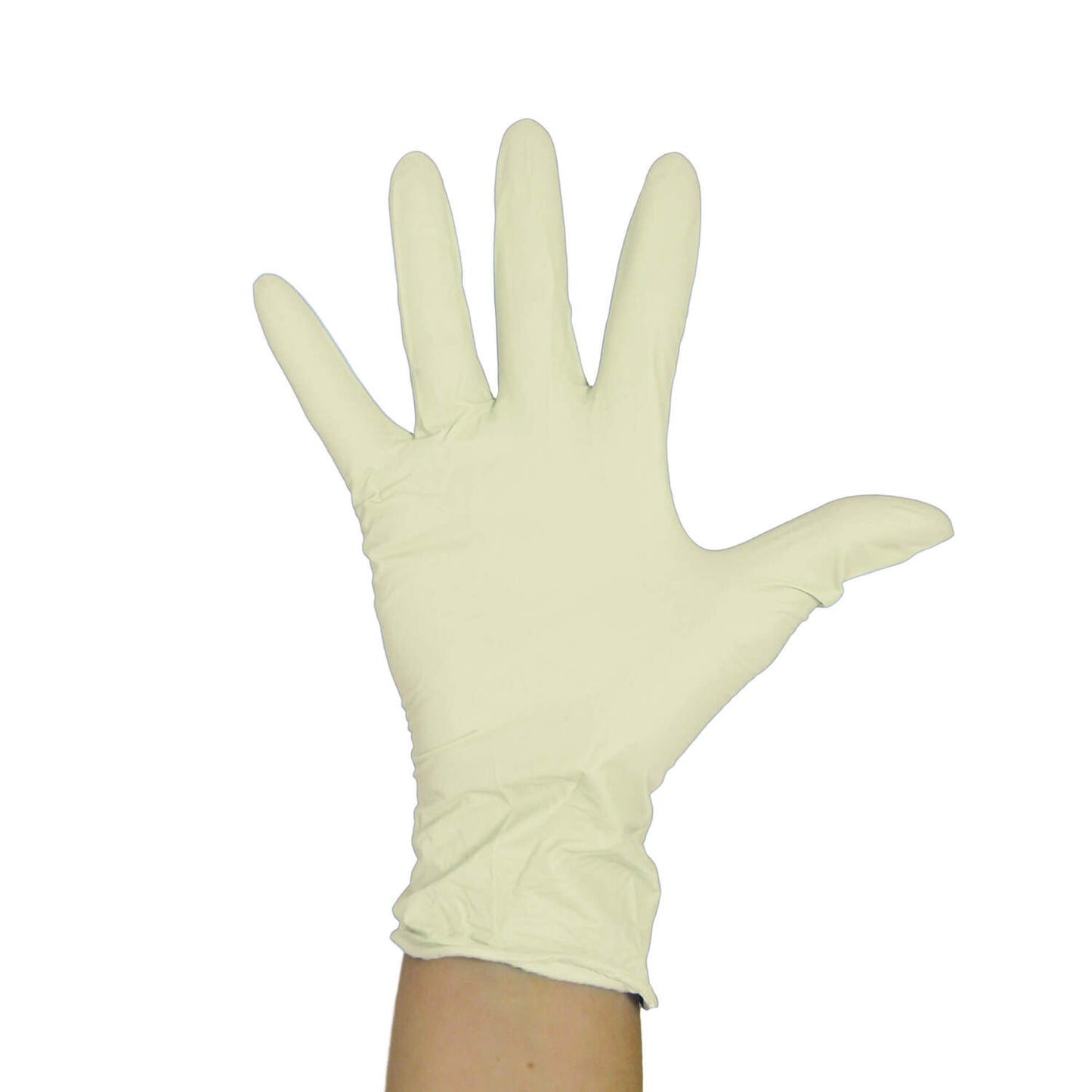 Latex Powder Free Disposable Gloves - Pack of 100